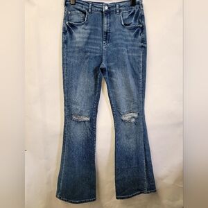 Anthropologie Pilcro flare high rise jeans